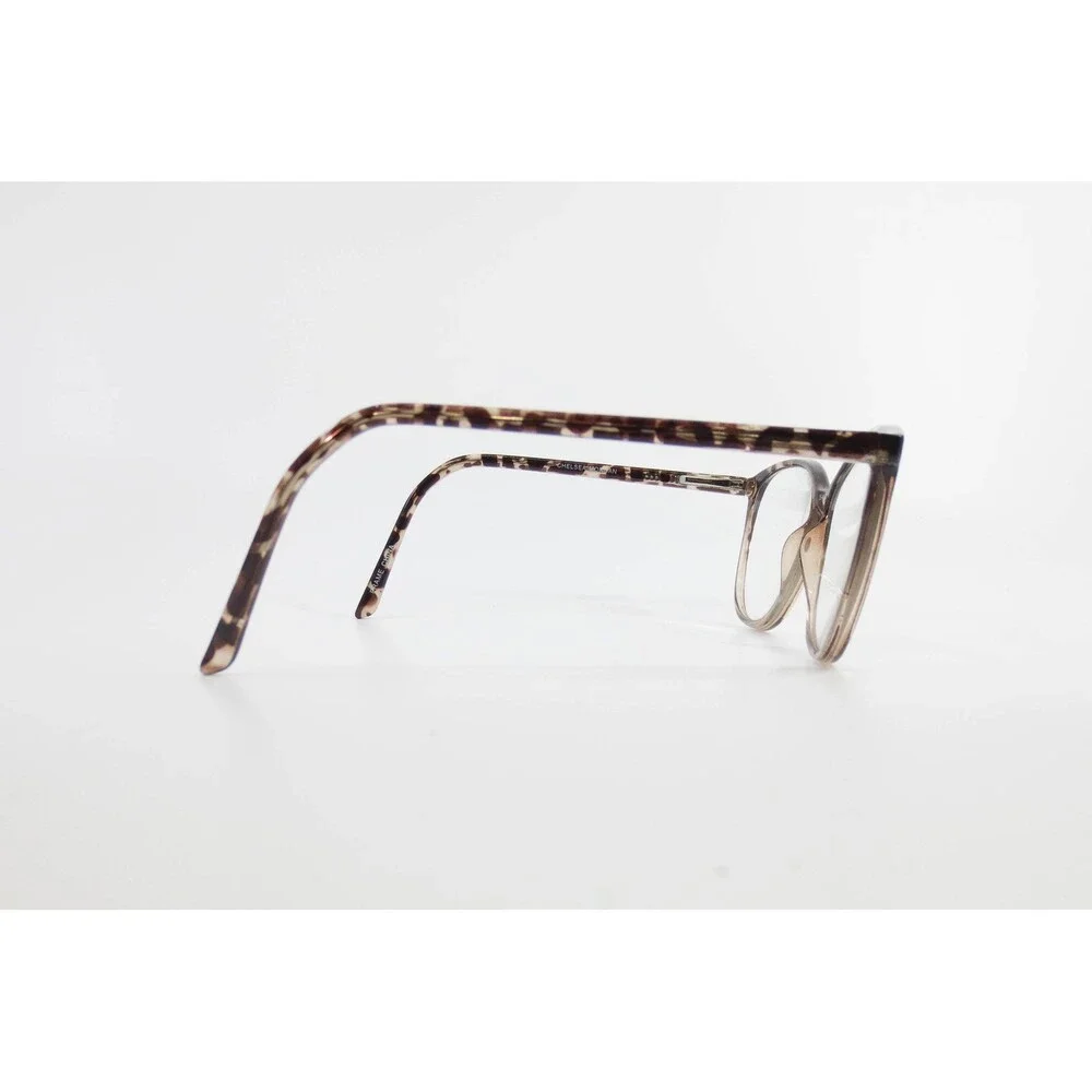 Chelsea Morgan CM 20218 Tortoise Pewter Cat Eye Eyeglasses Frames 54-14-140